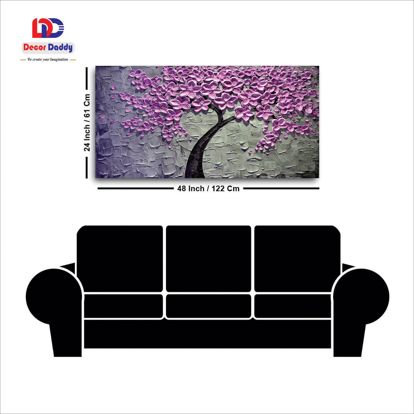 Nature Enchanting Floral Wall Art Canvas Wall Painting decorative masterpiece for home decor